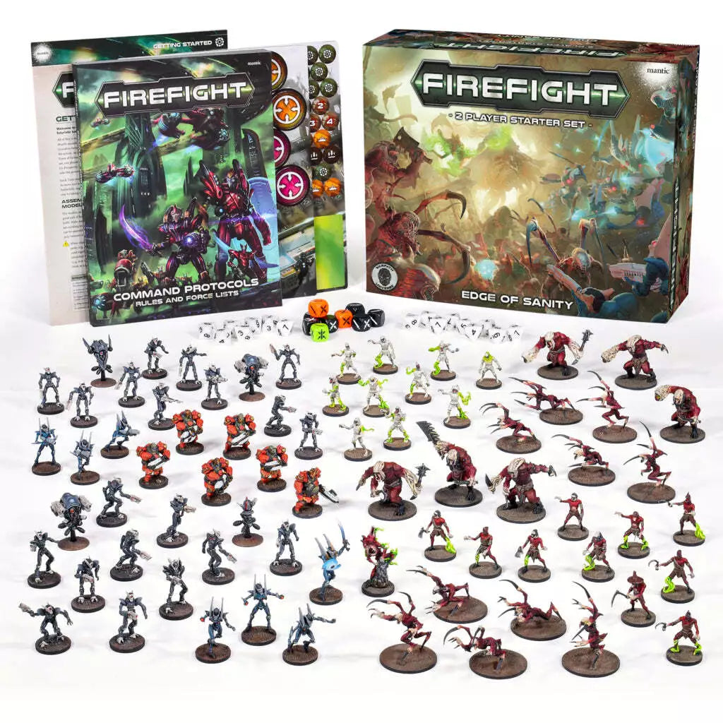 Discover the Thrills of Firefight: Edge of Sanity 2-Player Starter Set by Mantic Games