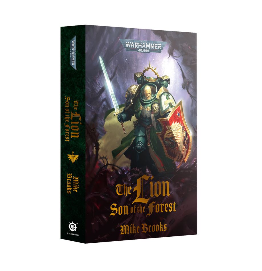 Warhammer 40000: The Lion: Son of the Forest paperback by Mike Brooks.