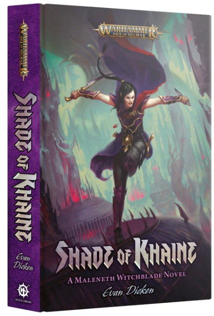 Maleneth Witchblade: Shade of Khaine hardcover book cover.